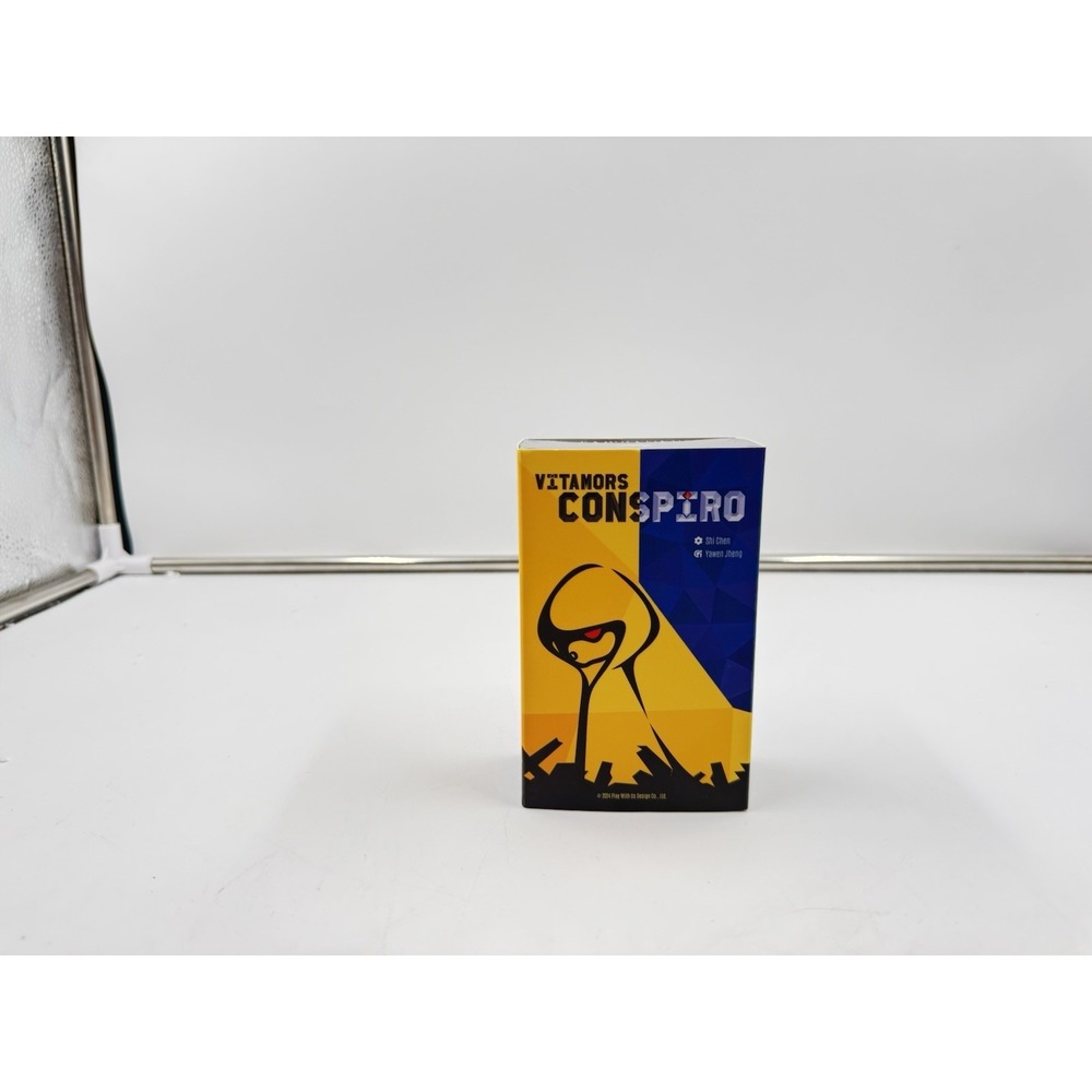 Vita Mors Conspiro Premium Social Deduction Game For 5-10 Pocket Size Metal Edit